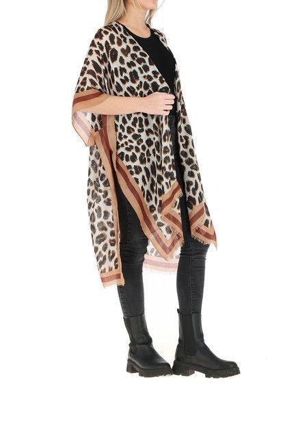 Kimono Beige Leopard ID-0