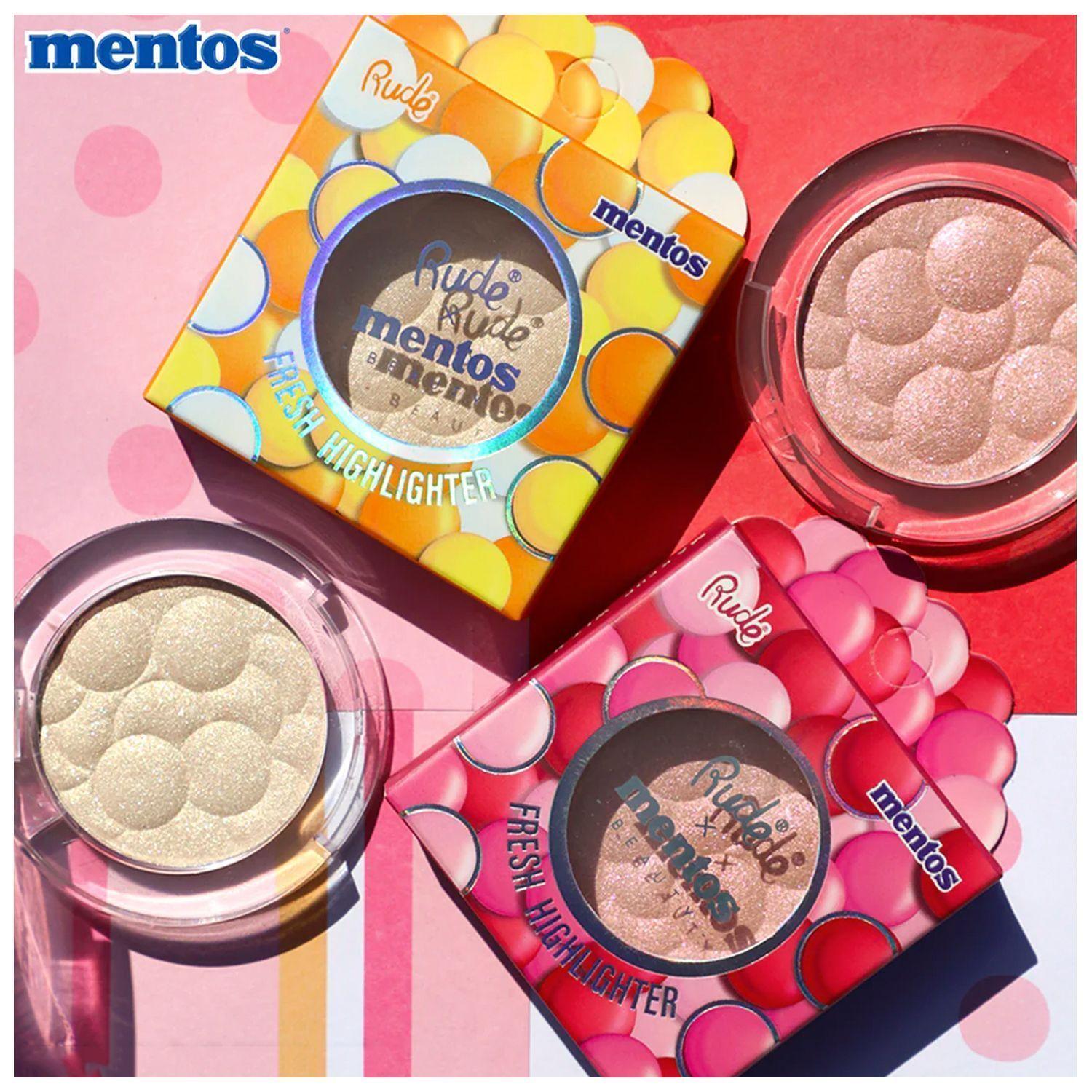 Iluminador "Citrus Fresh" Mentos x Rude Cosmetics-7