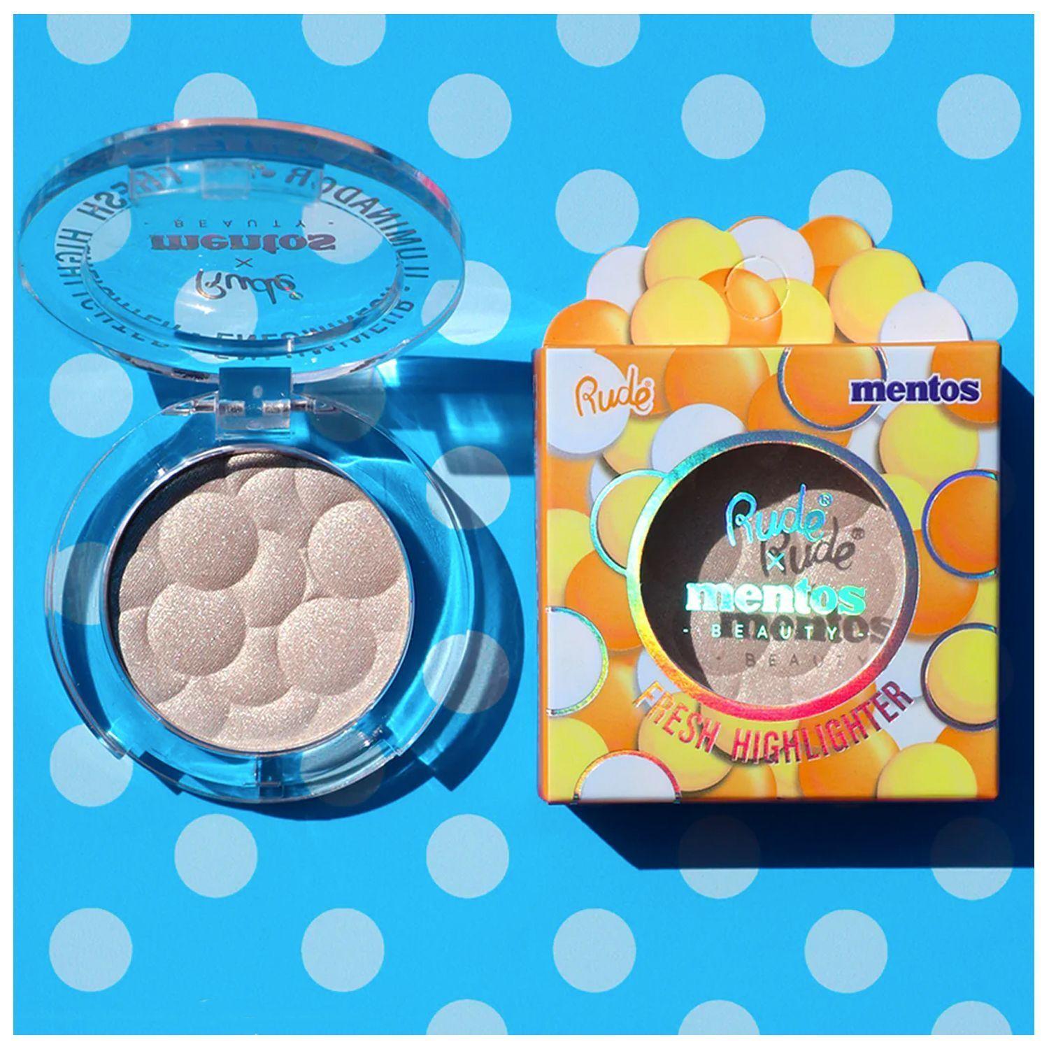Iluminador "Citrus Fresh" Mentos x Rude Cosmetics-4