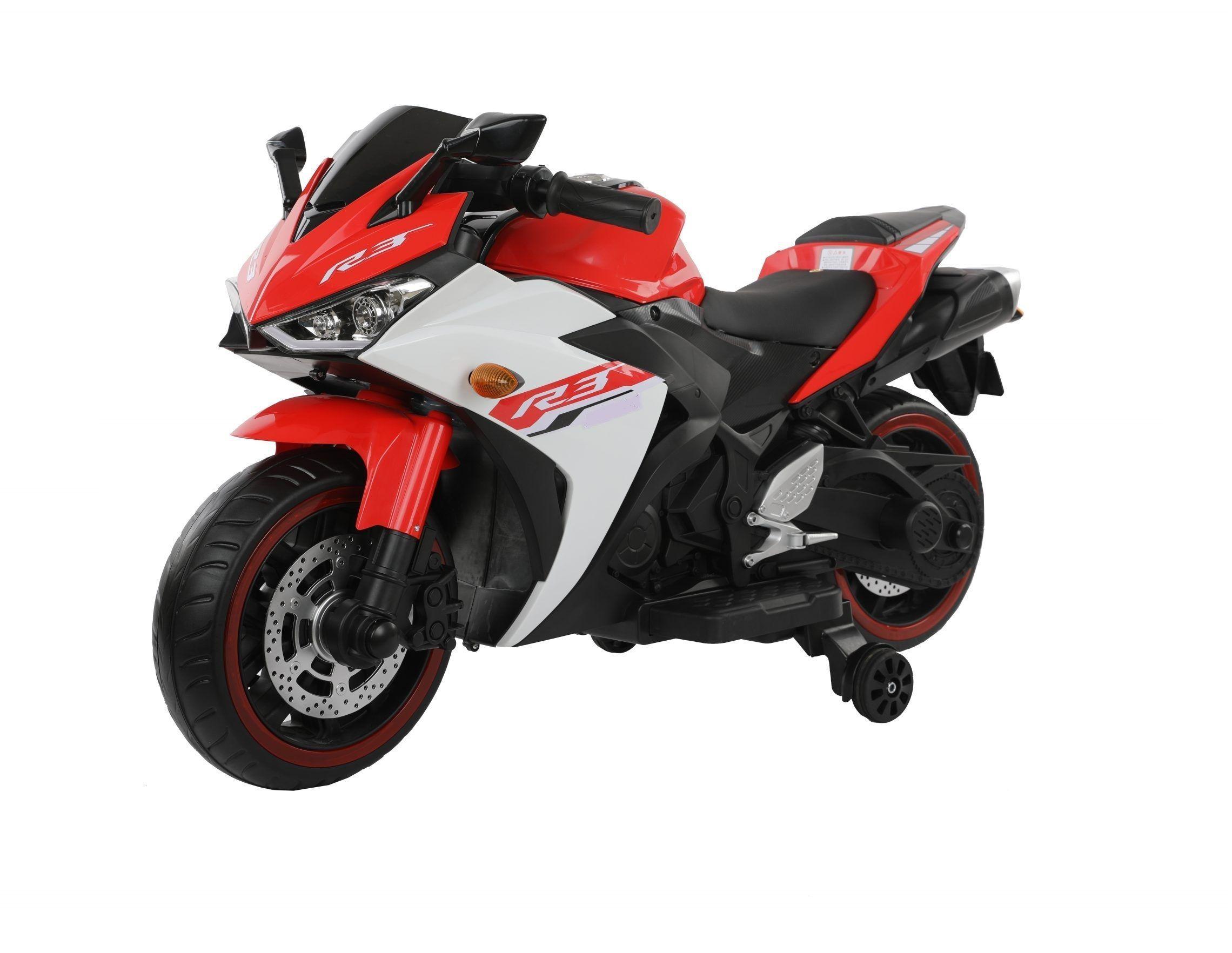 Moto a Batería 12V Deportiva XL Acelerador Puño-0