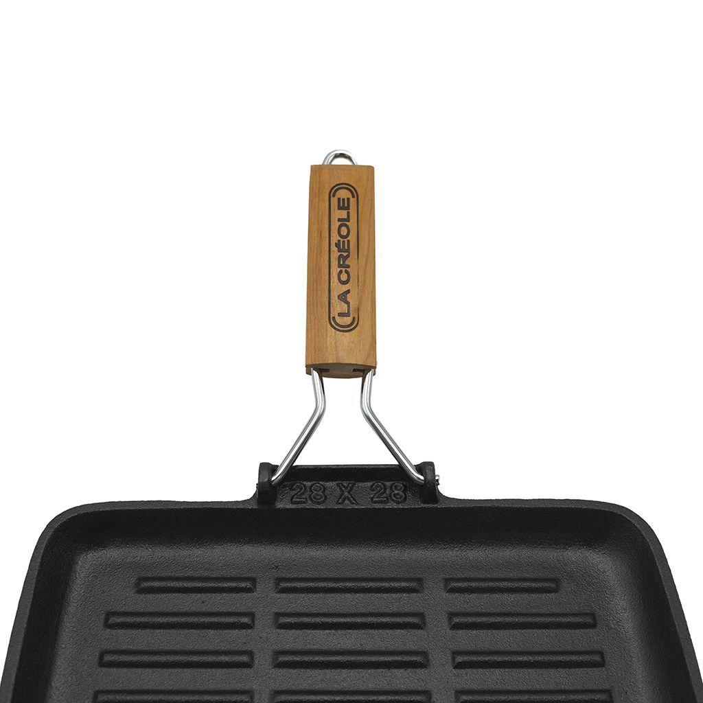 Sartén Grill cuadrado con vaciador 28 cm Outdoor-3