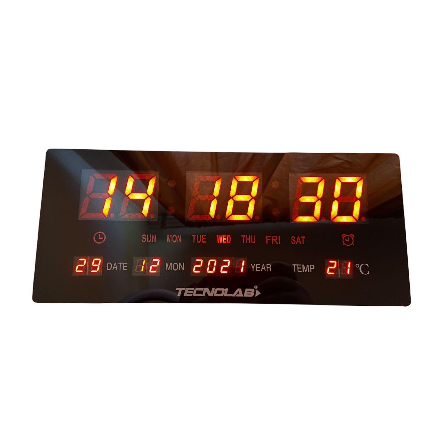 Reloj Digital Led Con Temperatura Y Calendario - PuntoStore-0