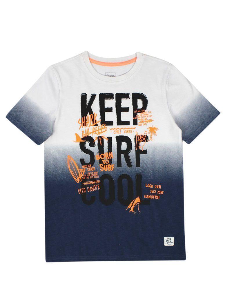 Polera Jr Niño Shark Ficcus-0