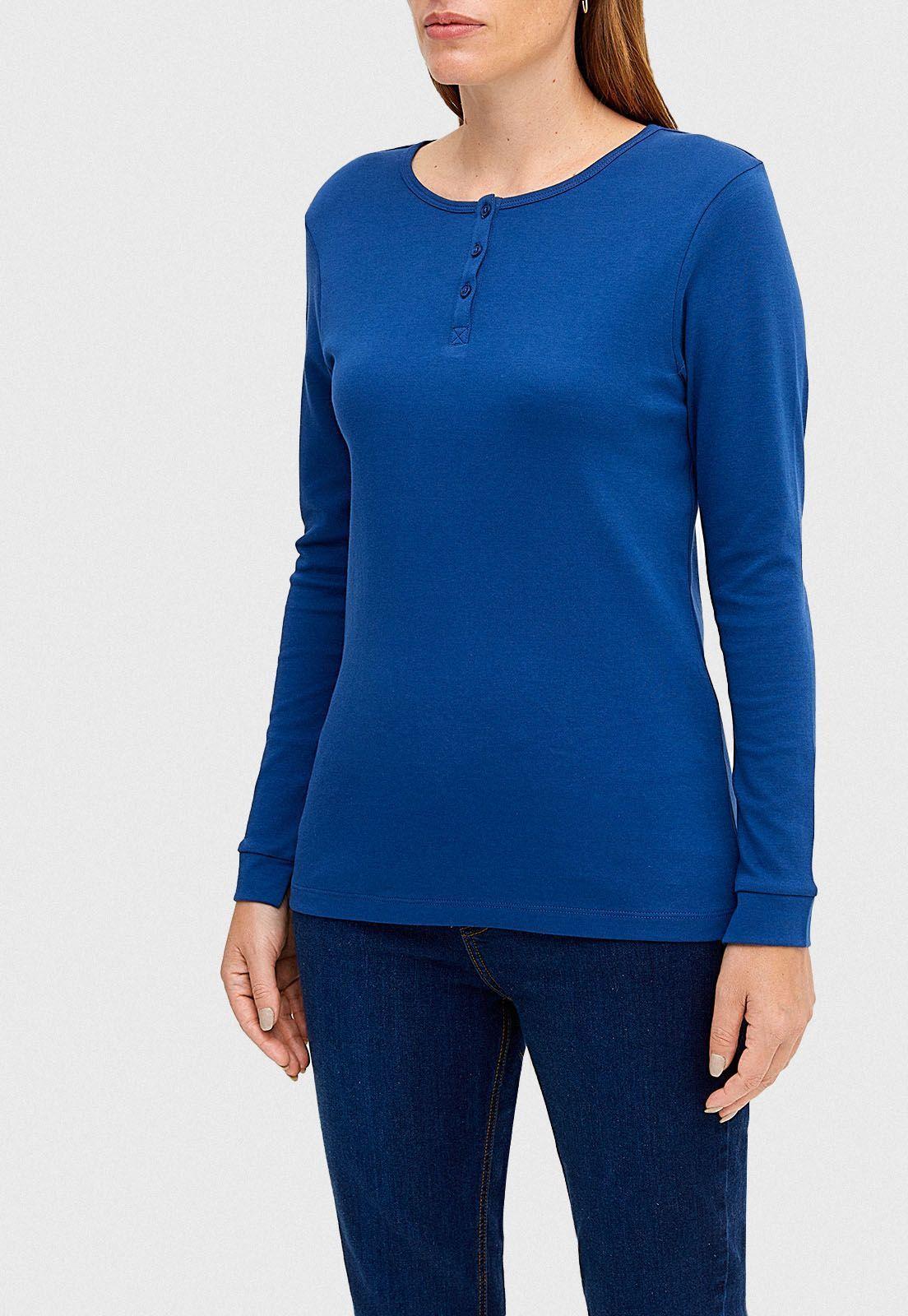 Polera Jazmin Azul-0