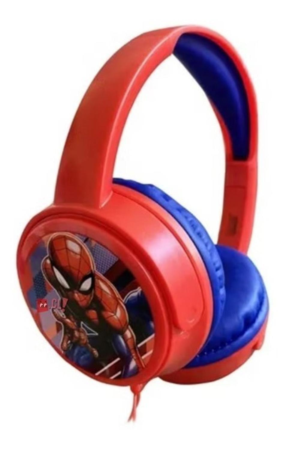 Audífonos Pc Spiderman Marvel Kids Con Micrófono - Ps-2