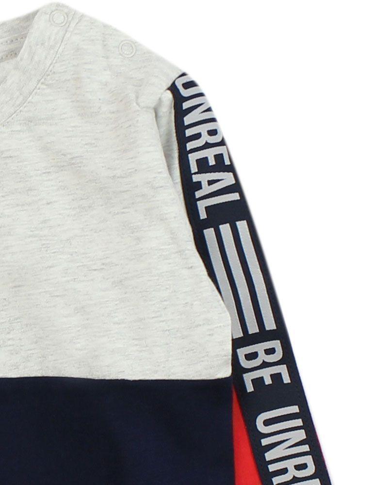 Polera Kids Niño Bicolor Ficcus-2