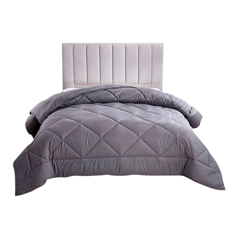 Plumon Edredon Nordico King Cama Premium Gris-0