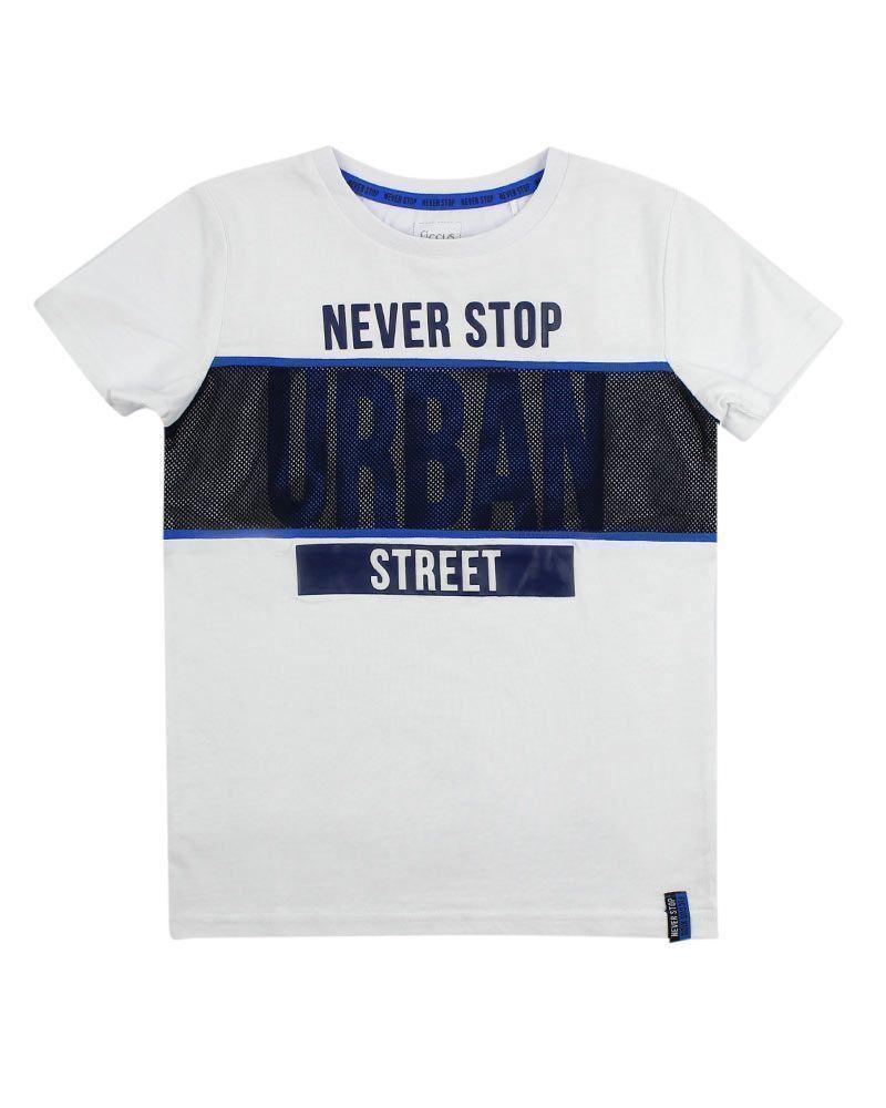 Polera Kids Niño C/ Malla Be Yourself Ficcus-0