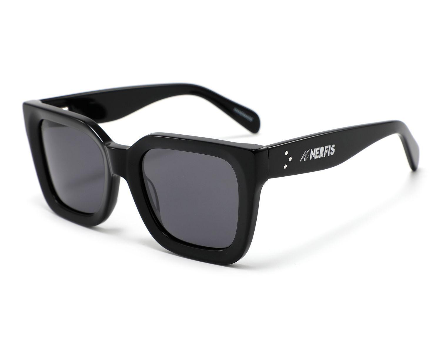 Anteojos de sol Marsella Eco Acetato Black Nerfis-2
