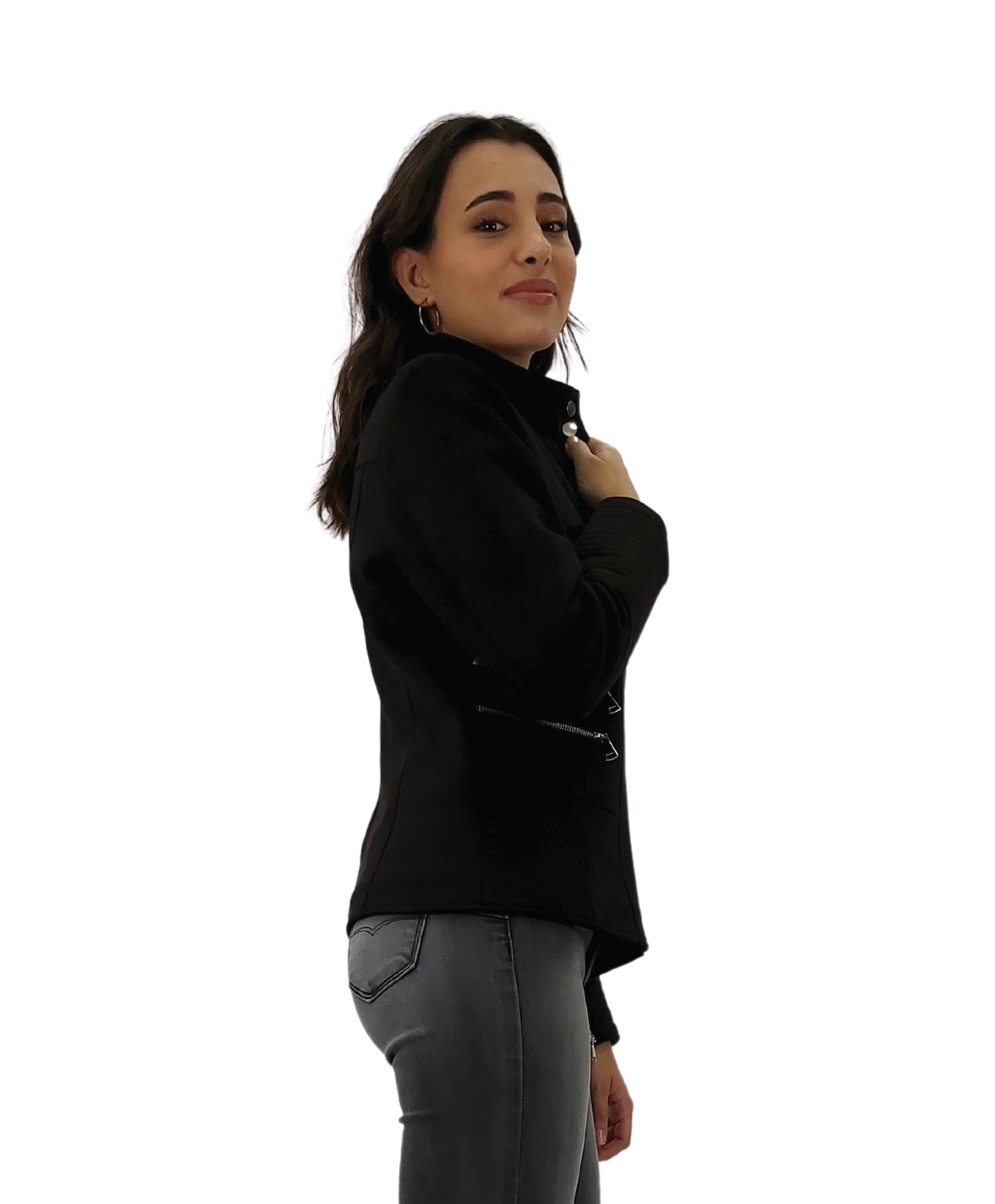 CASACA ACOLCHADA CUELLO MAO-1