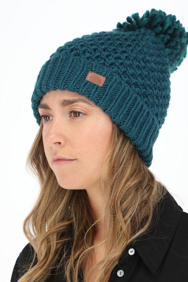 Gorro Tejido Azul Humana-2