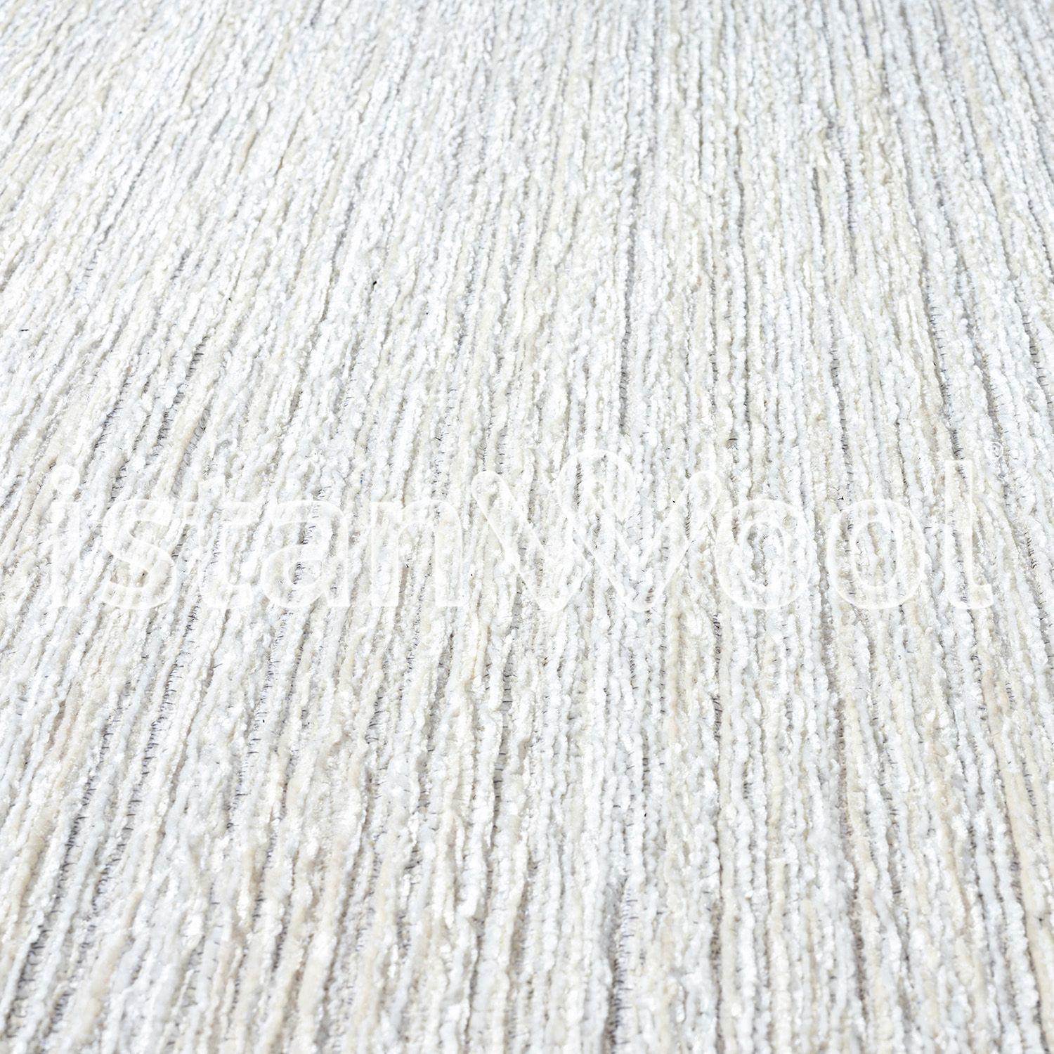 Alfombra Moderna Lisa 160x230 cms.Blanca -1