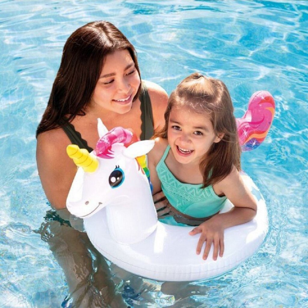Flotador Inflable Unicornio 58 Cm Big Animal Ring-2