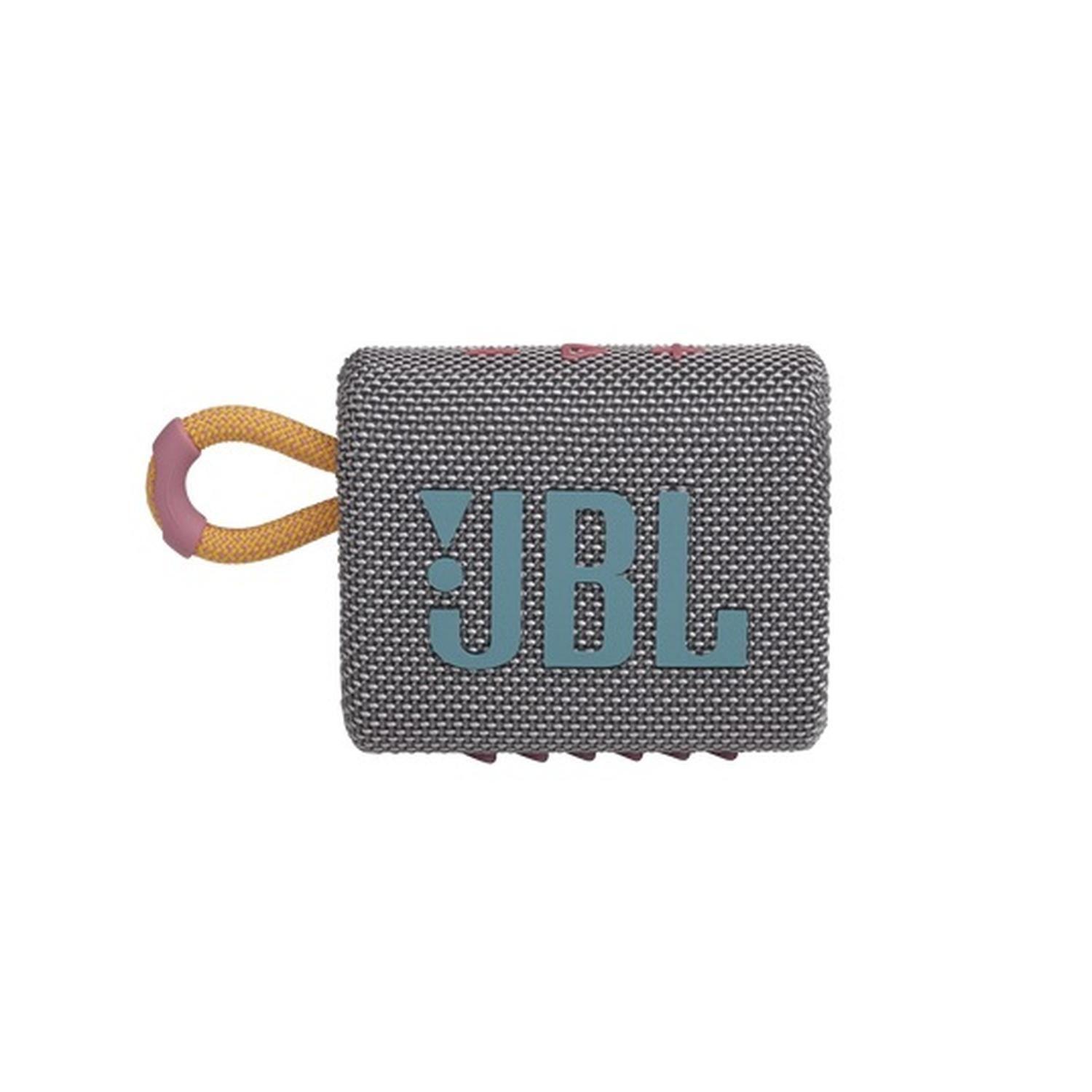 Parlante Bluetooth JBL Go 3 gris-1