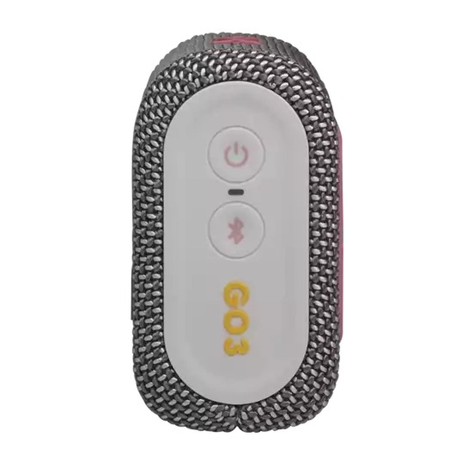 Parlante Bluetooth JBL Go 3 gris-5