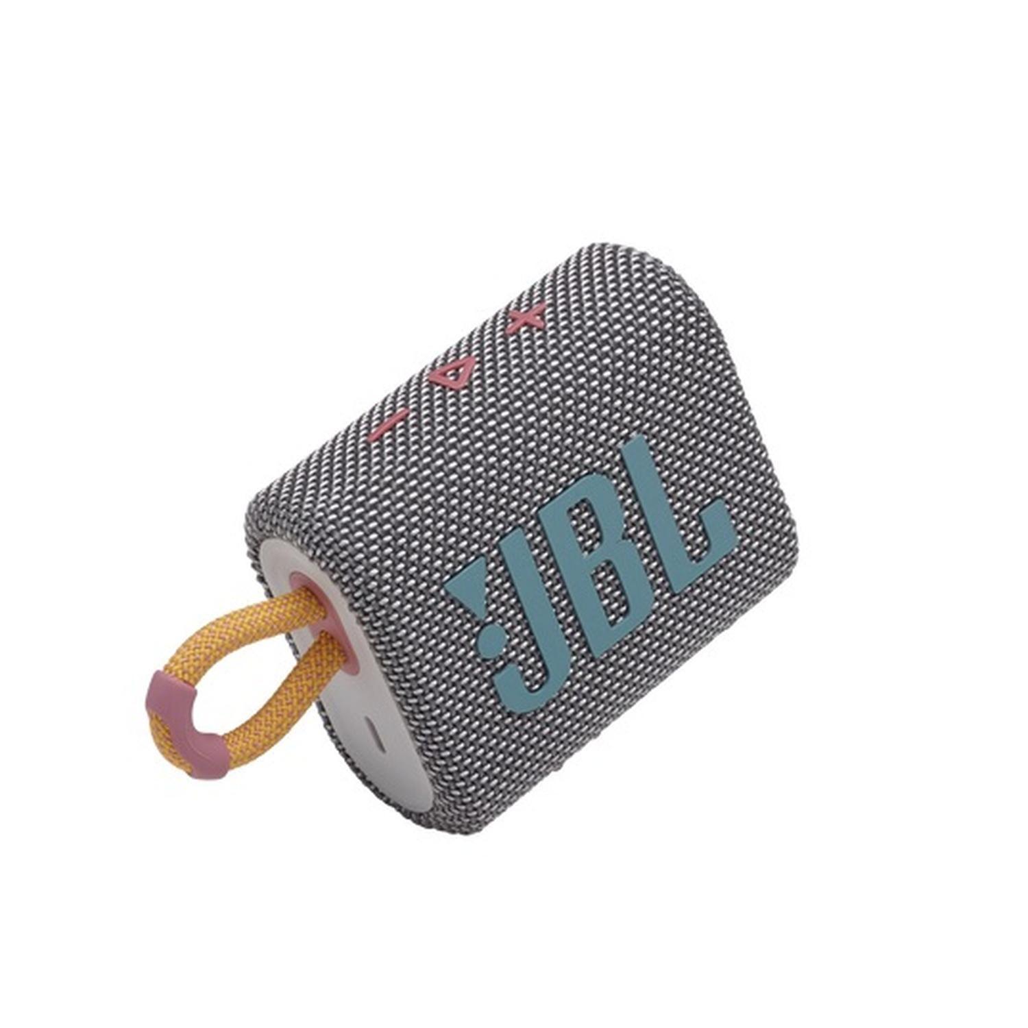 Parlante Bluetooth JBL Go 3 gris-3