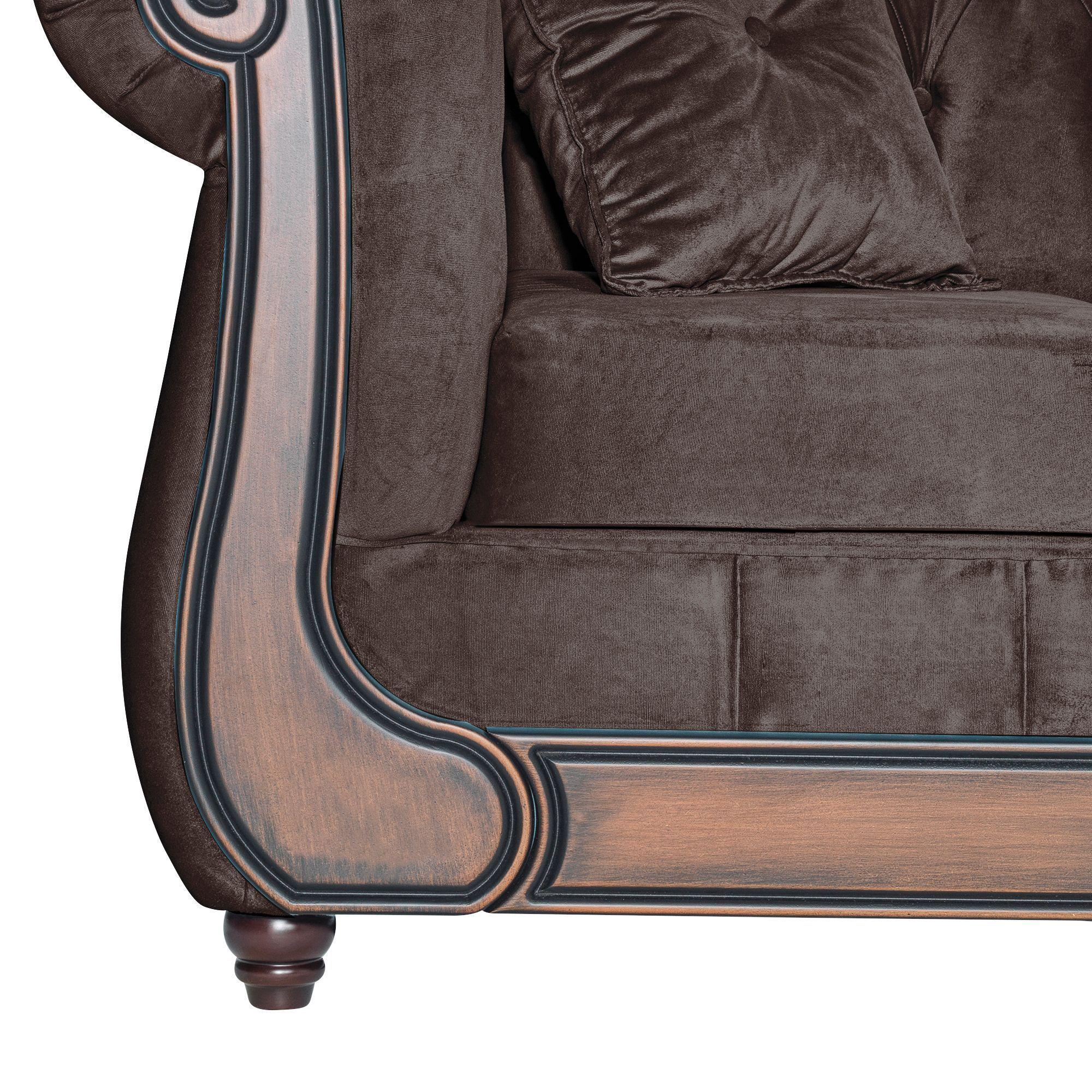 Sofá Paris Chocolate 3 Cuerpos-2