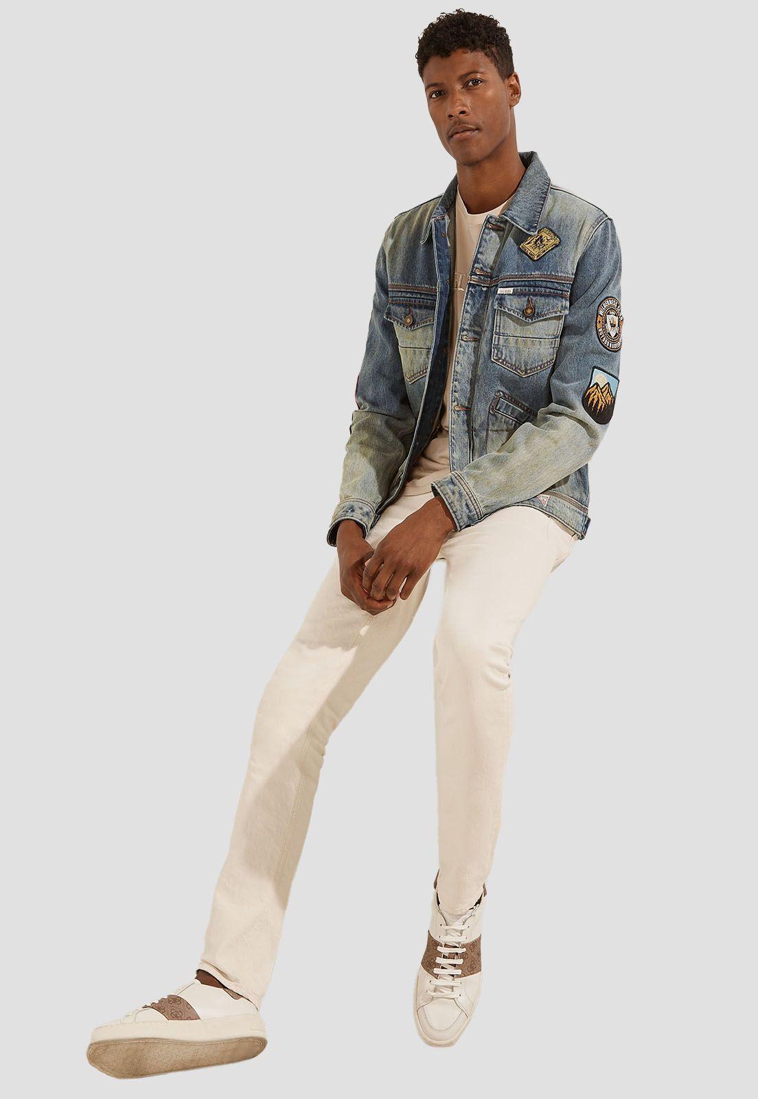 Chaqueta Dillon Heritage Jkt W Patches  Guess-1