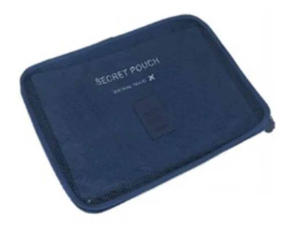 Set 6 Organizadores De Equipaje De Viaje Bolsa Ropa Interior Azul-3
