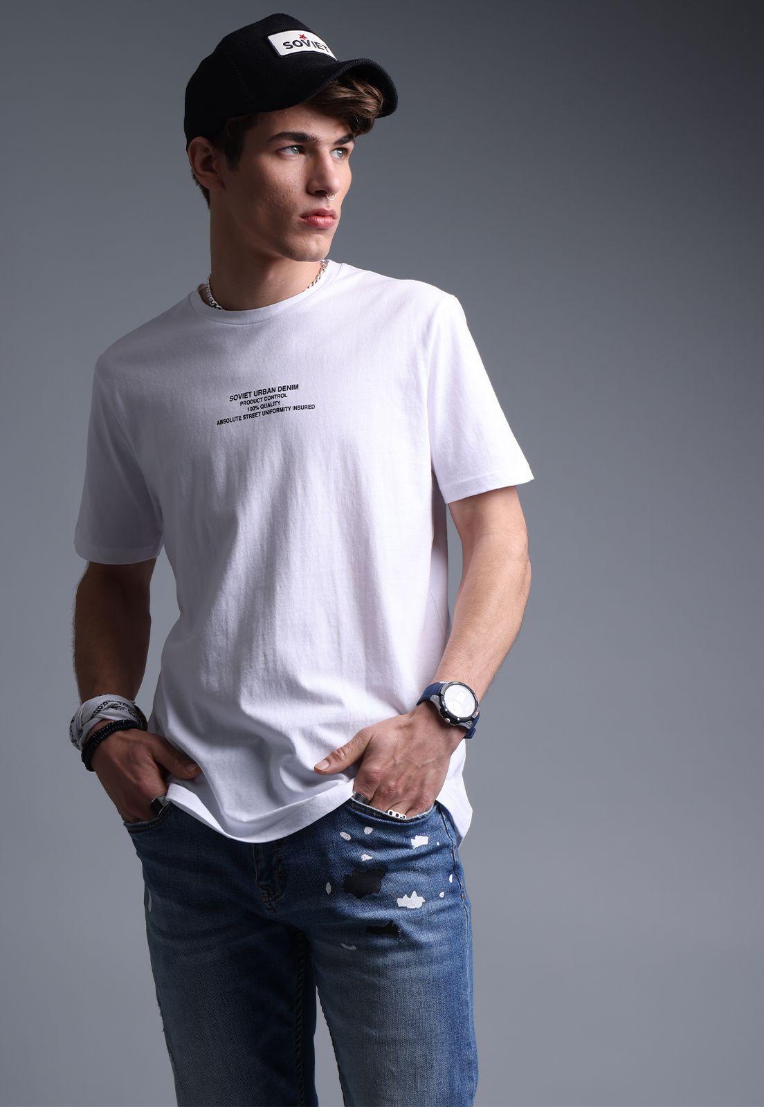 Polera Manga Corta Hombre Soviet-0