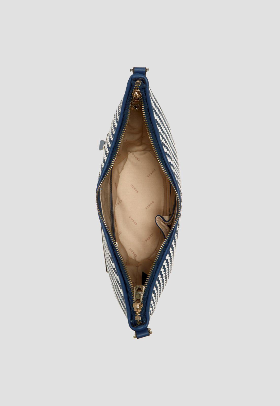 Cartera Hassie Bucket Hobo Nml Azul Guess-4