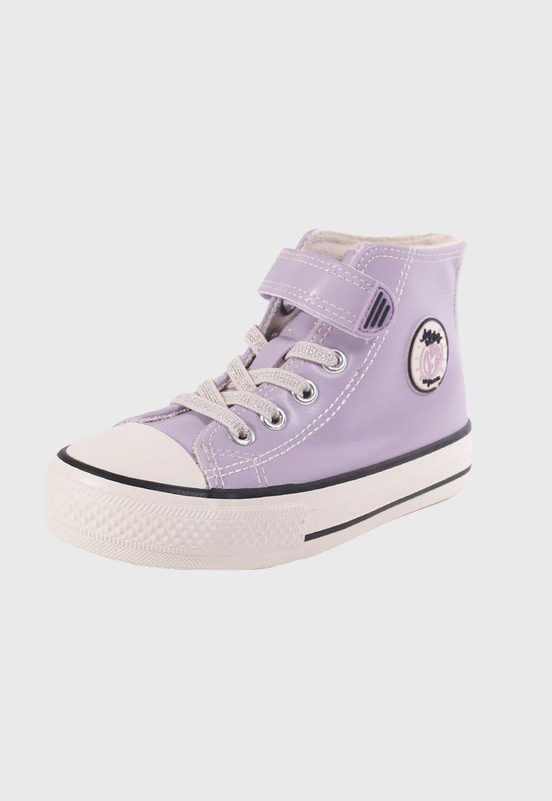 Zapatilla Urbana Caña Velcro Elástico Niña-0
