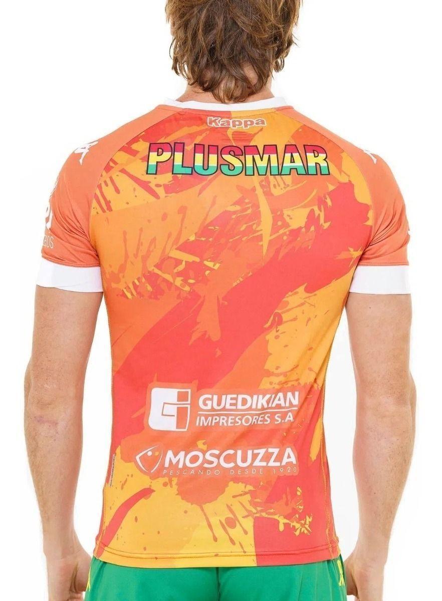      Camiseta Aldosivi 2021 Arquero Naranjo Nueva Original Kappa-2