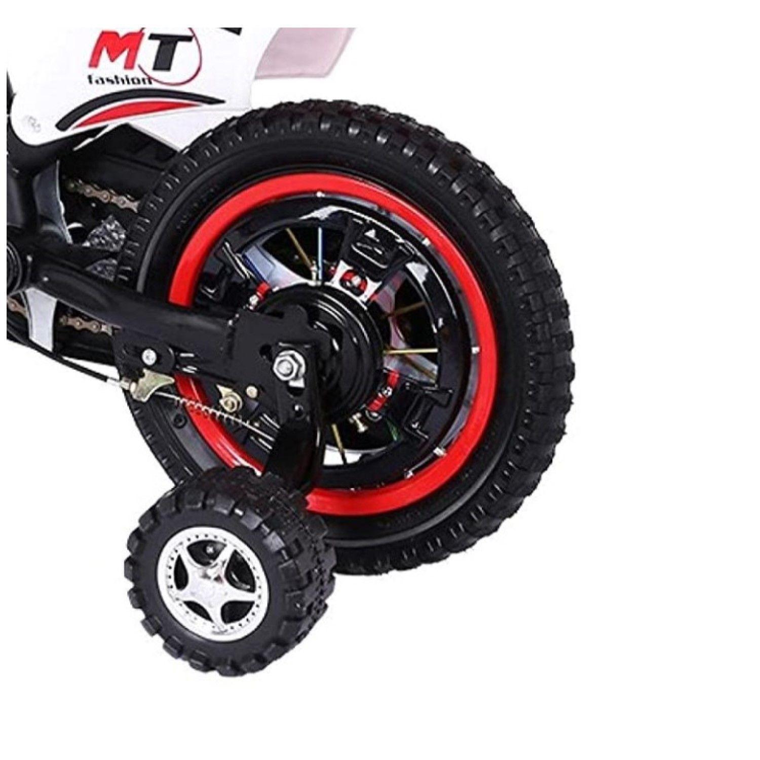 Bicimoto / Bicicleta con Sonidos Aro 16 Rojo-5