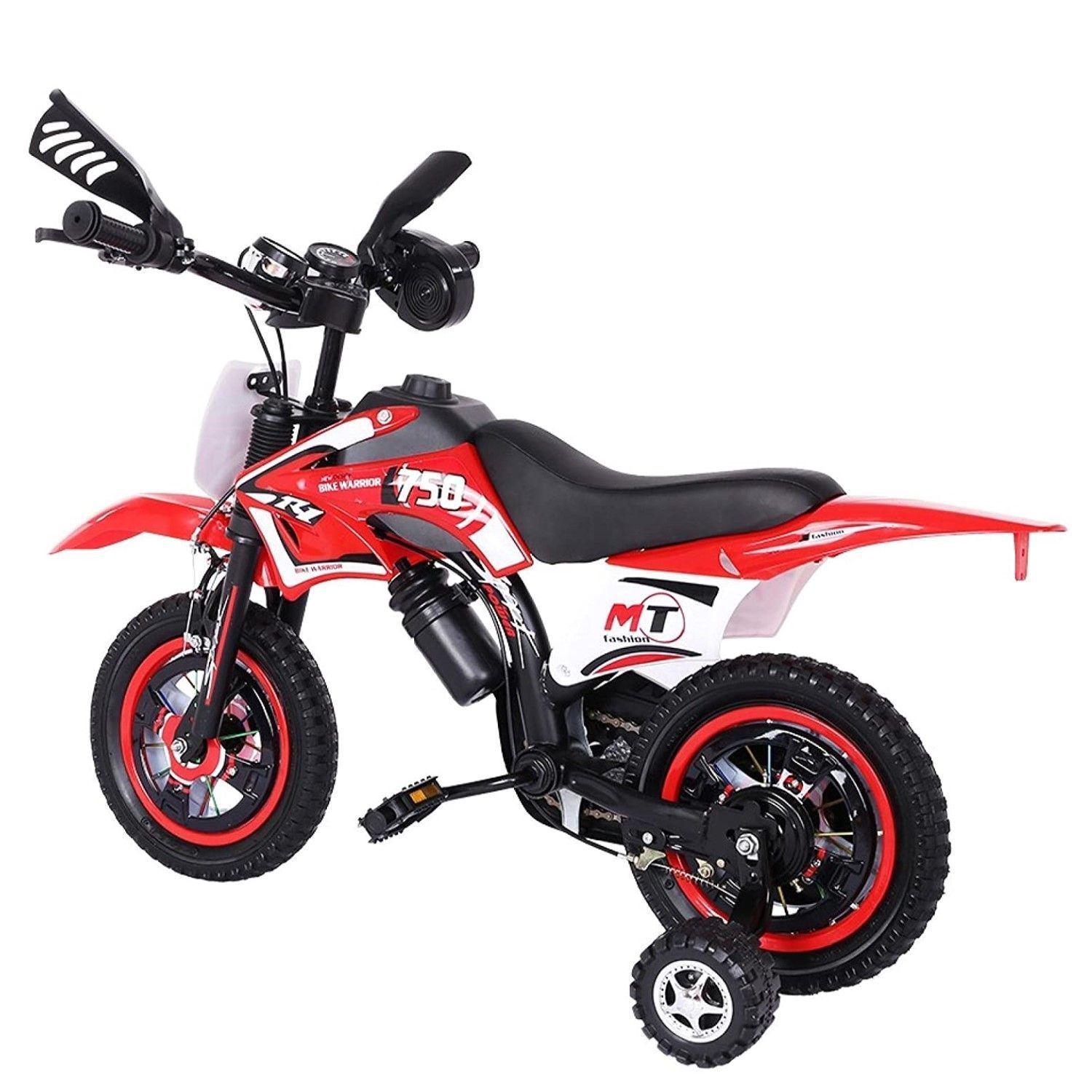 Bicimoto / Bicicleta con Sonidos Aro 16 Rojo-2