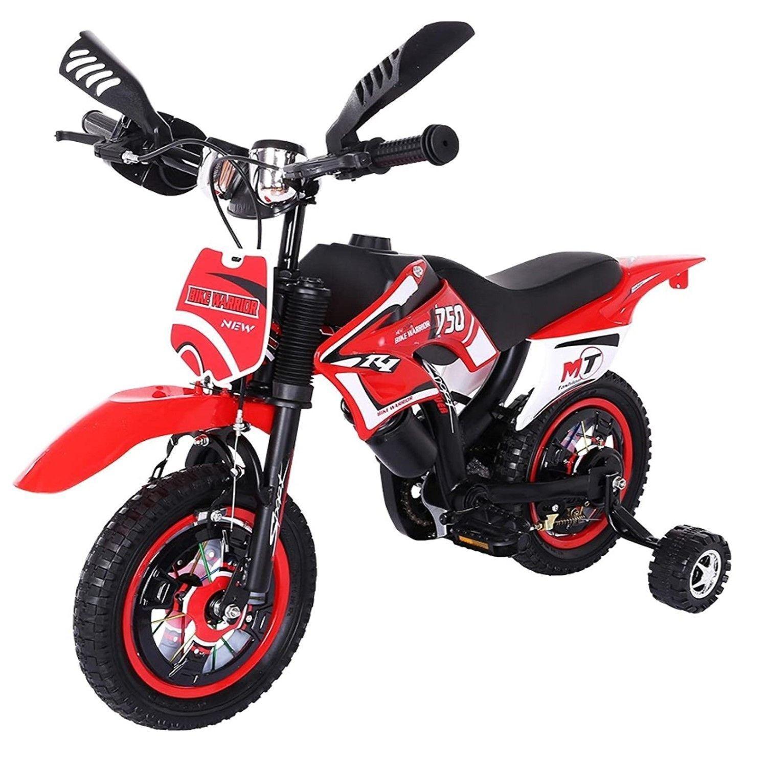 Bicimoto / Bicicleta con Sonidos Aro 16 Rojo-1