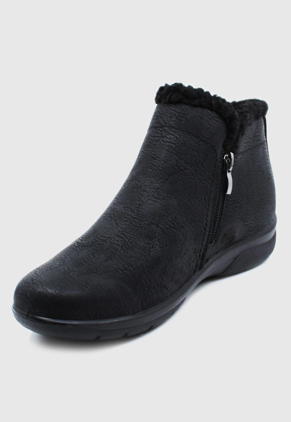 Botin mujer CF-02 negro stylo shoes-2