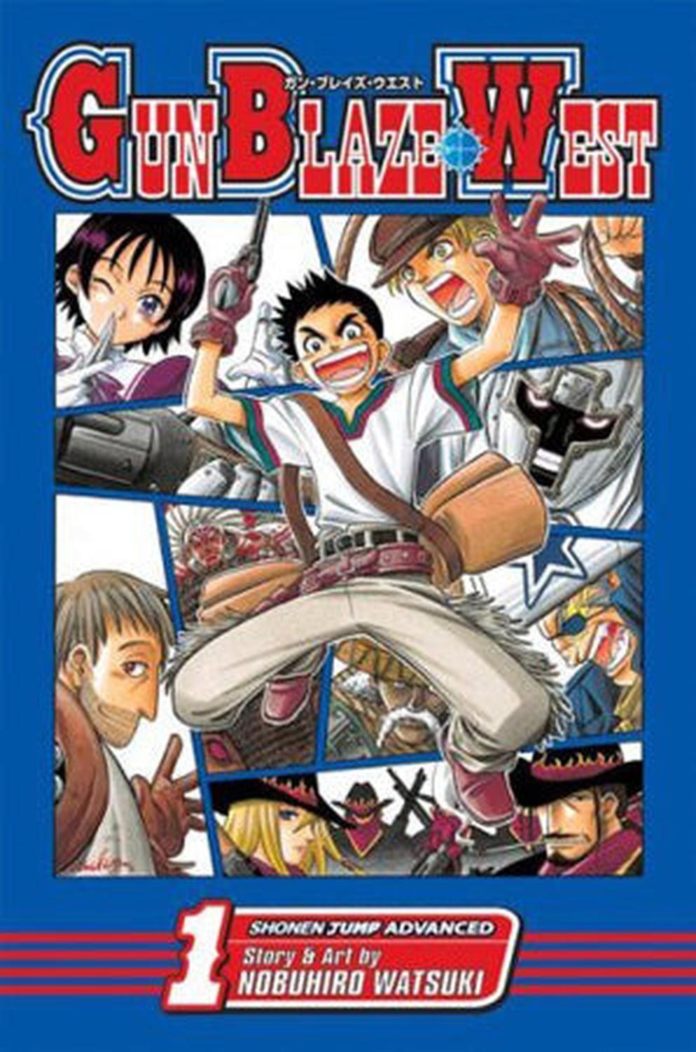 Manga Gun Blaze West 01 (En Inglés) - USA-0