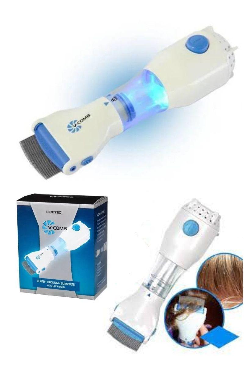 Aspiradora Cepillo  Saca Piojos Liendres + 4 Filtros-3
