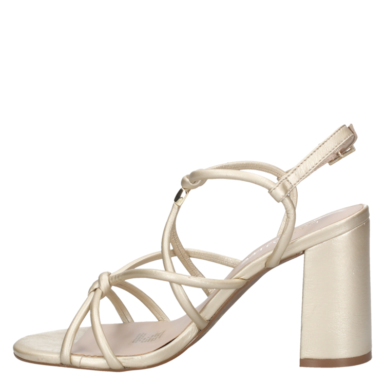 Sandalia Casual Mujer Luz Da Lua - D560 Dorado-3