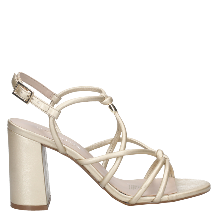 Sandalia Casual Mujer Luz Da Lua - D560 Dorado-1