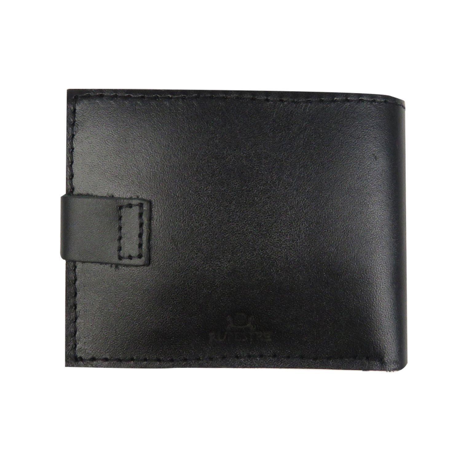 Billetera con Broche - Negra-1