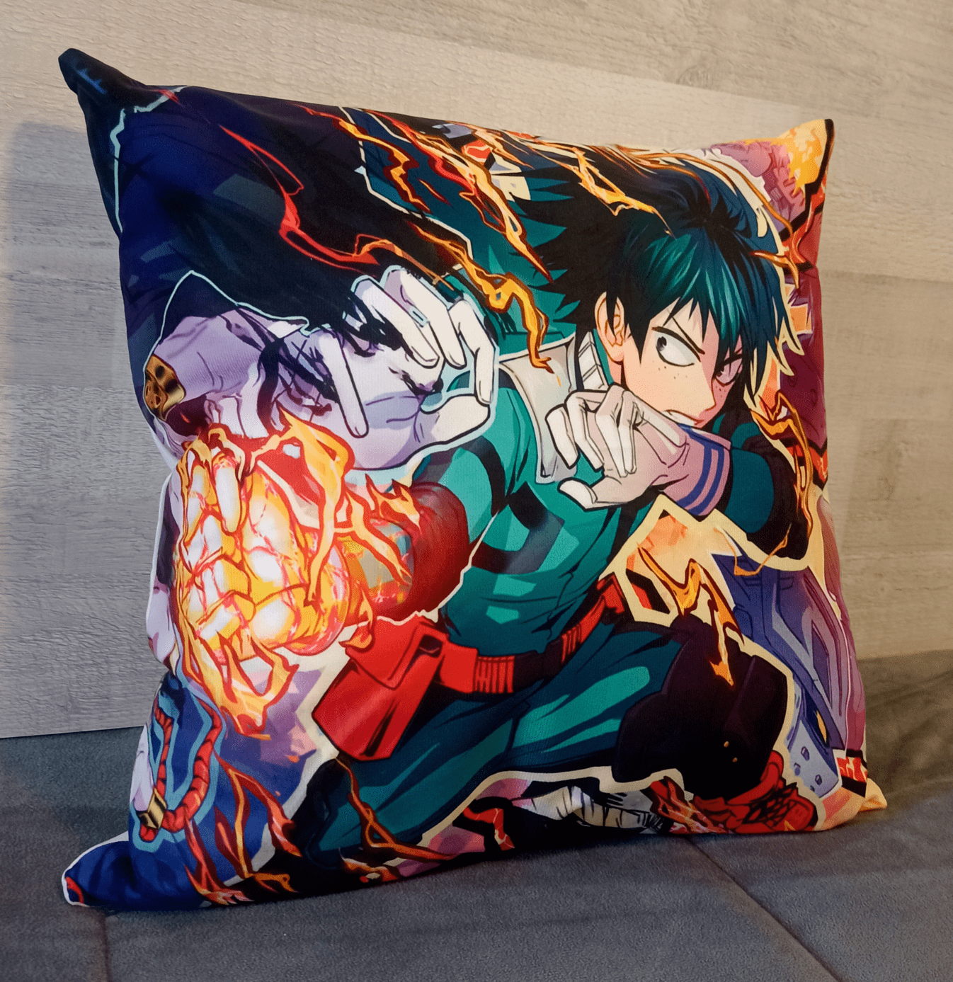 Cojín Felpa 45x45 cm Izuku Midoriya Extra Suave My Hero-2