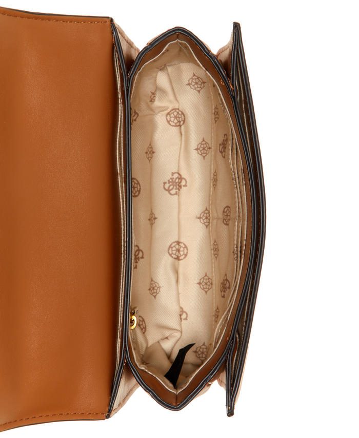 Cartera Guess Abey Convertible Xbody Flap Brz Café-3