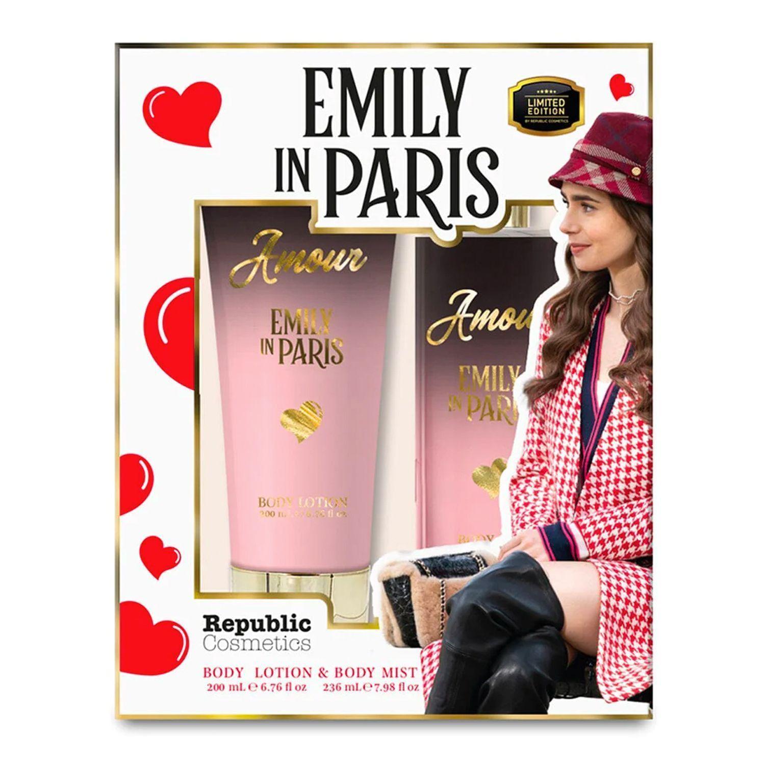 Set Loción y Splash Corporal Amour Emily In París-0