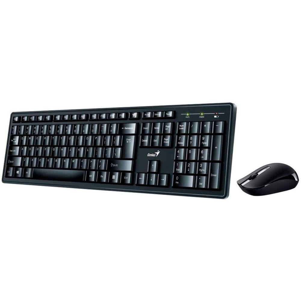 Combo Teclado Y Mouse Inalambrico Genius Km-8200 - Letra Ñ-0