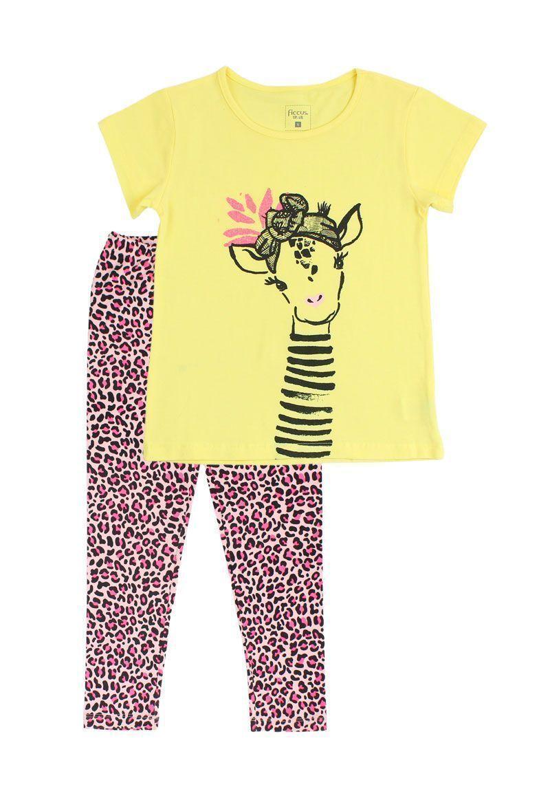 Pijama Kids Niña Nature Ficcus-0