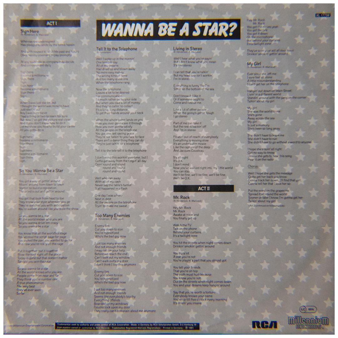 CHILLIWACK - WANNA BE STAR VINILO USADO-2