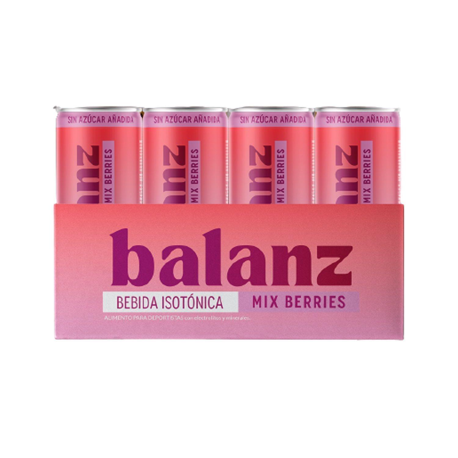 Bebida Isotónica Balanz Mix Berries 330 ML(6 Uni)-0