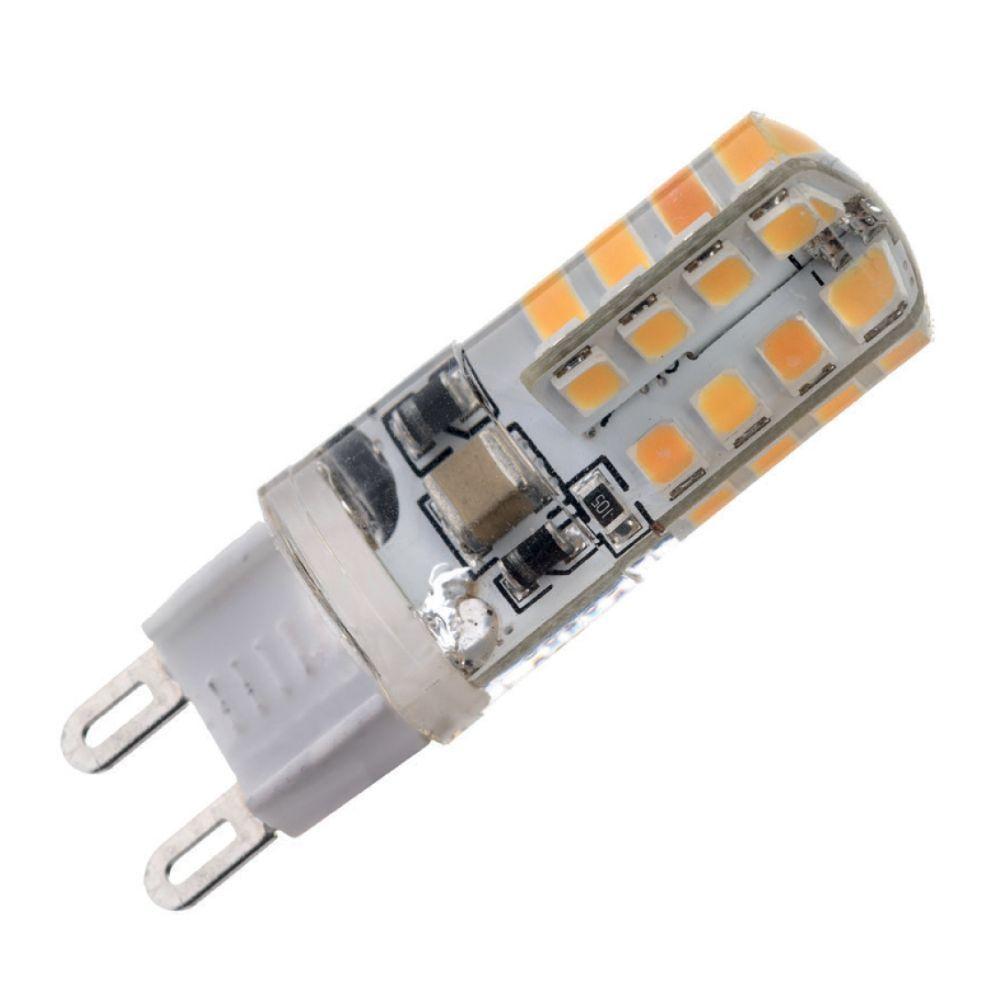 Ampolleta Led G9 Bola 3W/3000K Bipin Megabright-0