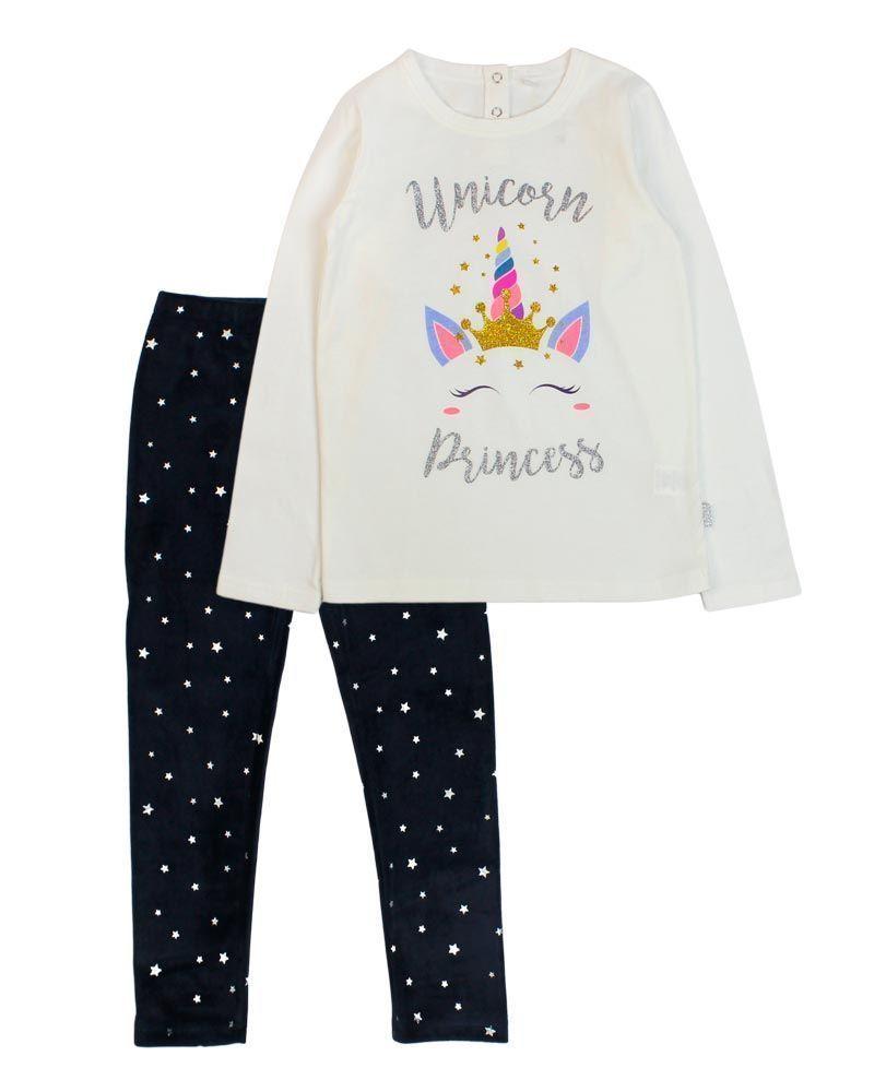 Pijama Kids Niña Unicorn Ficcus-0