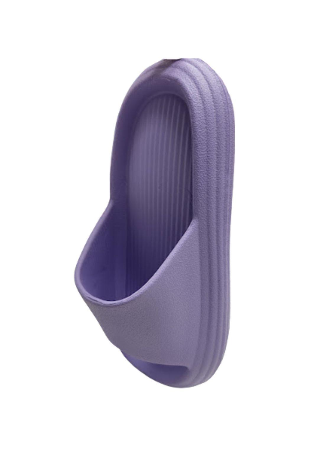 Sandalia Slide Morado de Nube-2