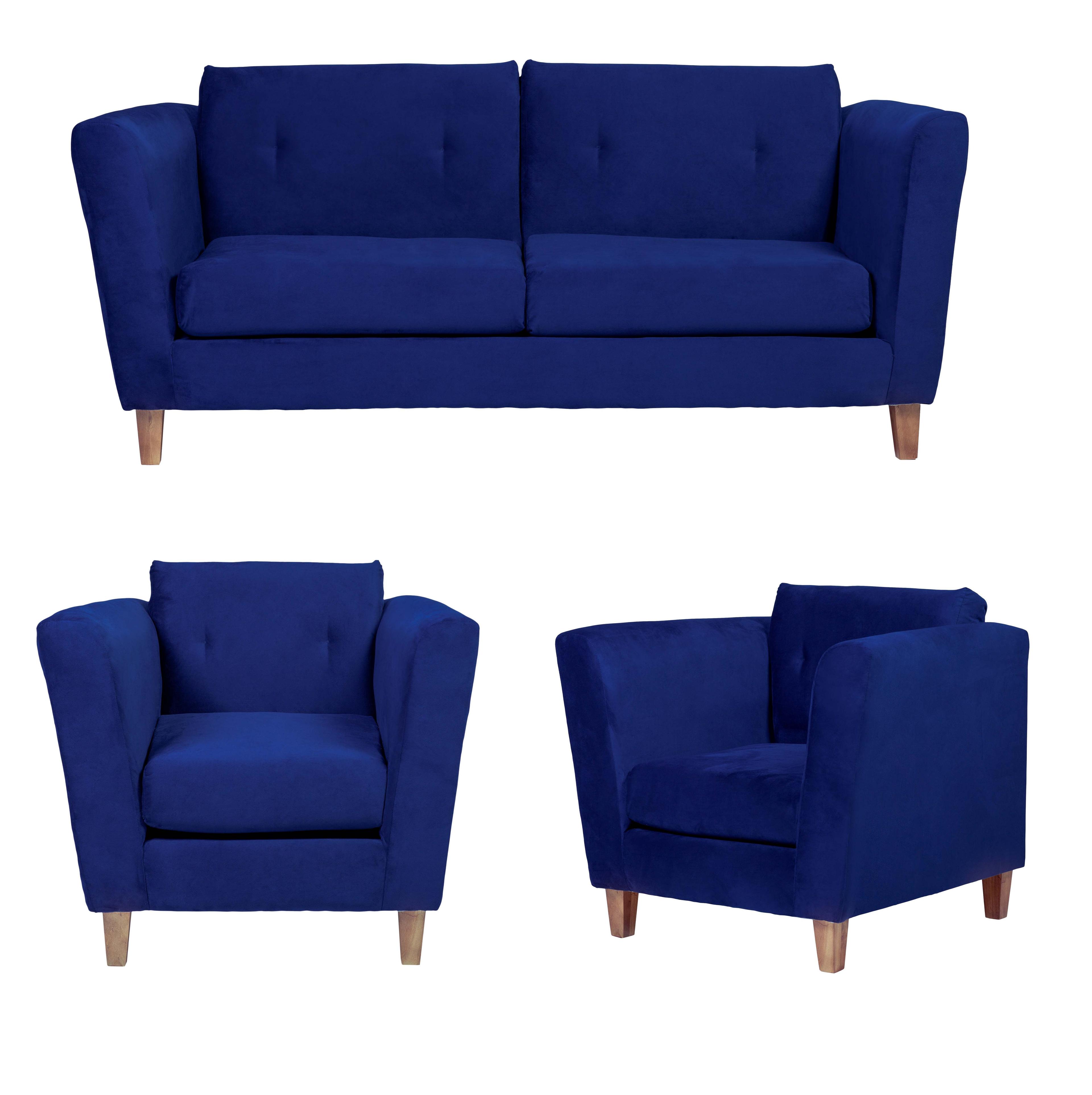 Living Miconos 3+1+1 Azul-0