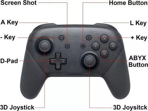 Control Joystick Pro Compatible Con Nintendo Switch Calidad-1