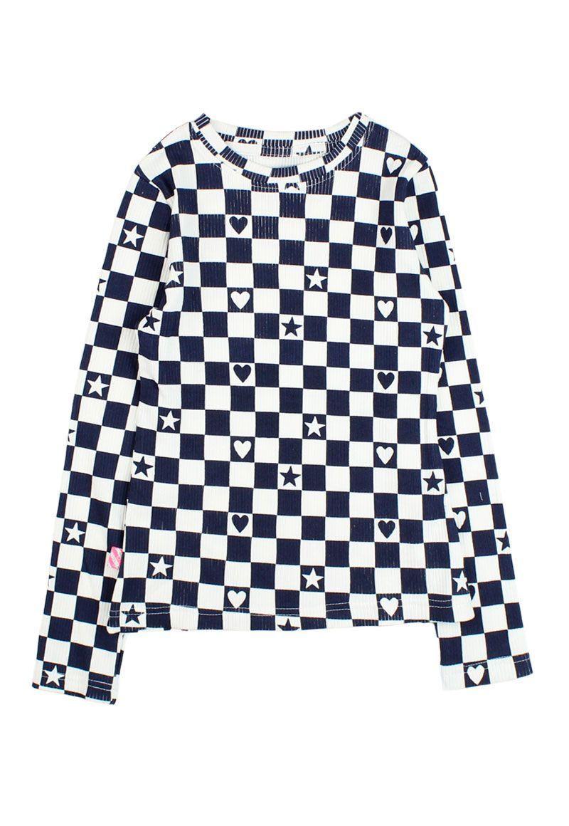 Polera jr niña estampada power 366-0