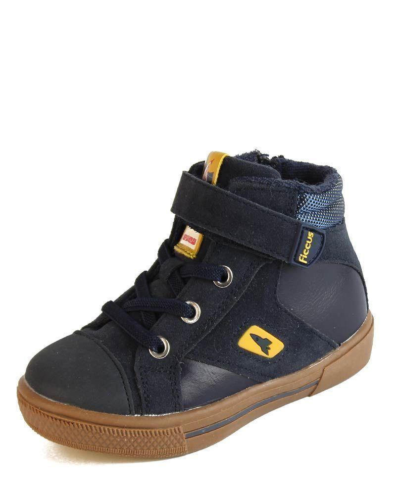 Zapatilla Urbana Velcro A Caminar Niño Ficcus-1